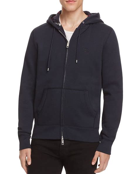 Shop Burberry Claredon Zip Hoodie 